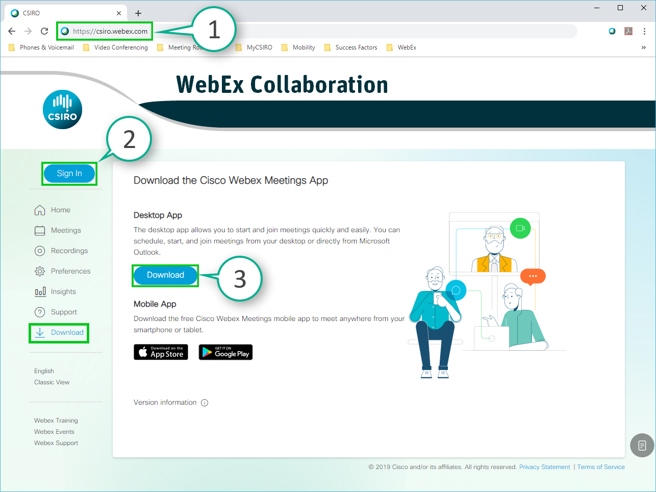 webex application for mac